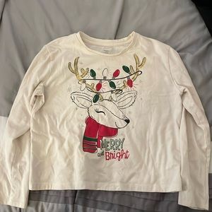 Holiday Time Girls long sleeve shirt size 10/12